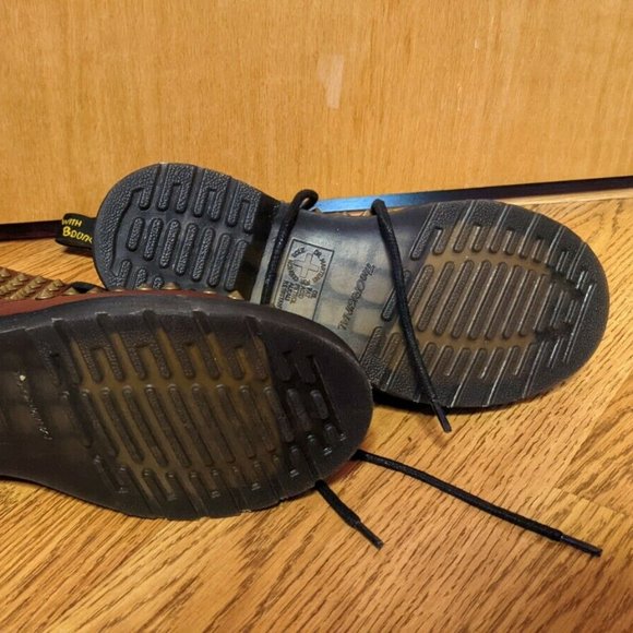 Dr. Marten's Spike Burgundy Boot - Picture 2 of 2